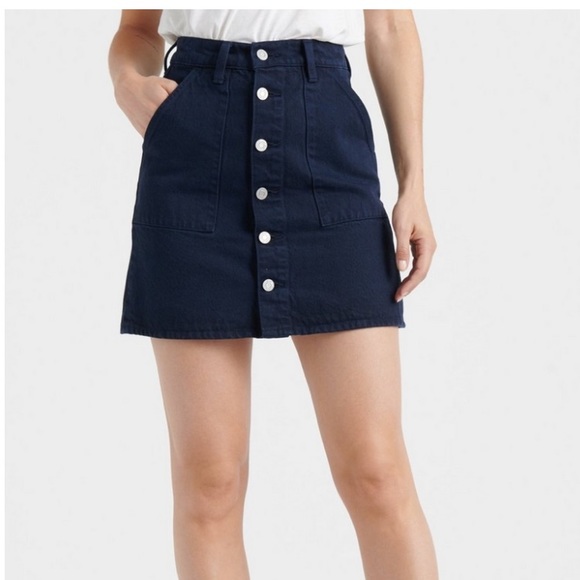 Lucky Brand Utility Mini Skirt Size 4/27 - Picture 5 of 7